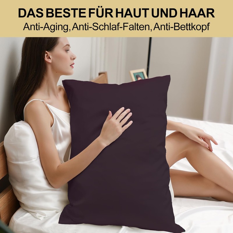 ZIMASILK 100% Silk Pillowcase for Hair and Skin – Double-Sided