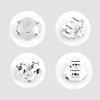 Lusofie 12Pcs Earring Backs Butterfly Earring Backs, 925 Sterling Silver