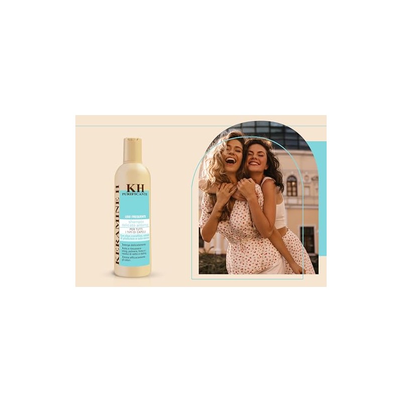 KERAMINE KH PURIFICANTE USO FREQUENTE SHAMPOO DELICATO ANTISMOG 300 ML
