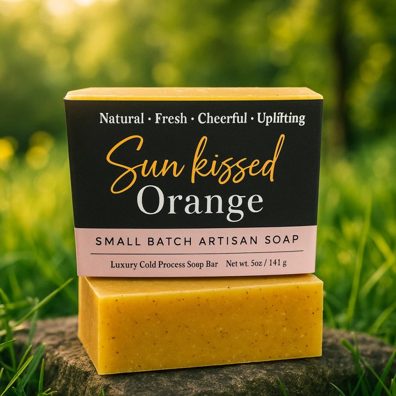 Undisclosed Sun Kissed Orange Soap - 4 pack