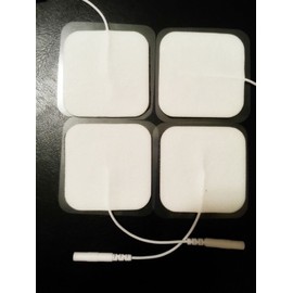 Unbranded 16 Square Massage Pads Electrodes for Premier TENS, EMS Premier Combo Plus