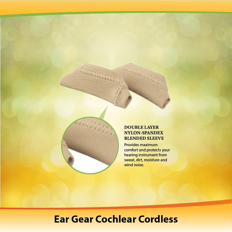 Ear Gear Cochlear Cordless – Protect Implants from Dirt, Sweat,