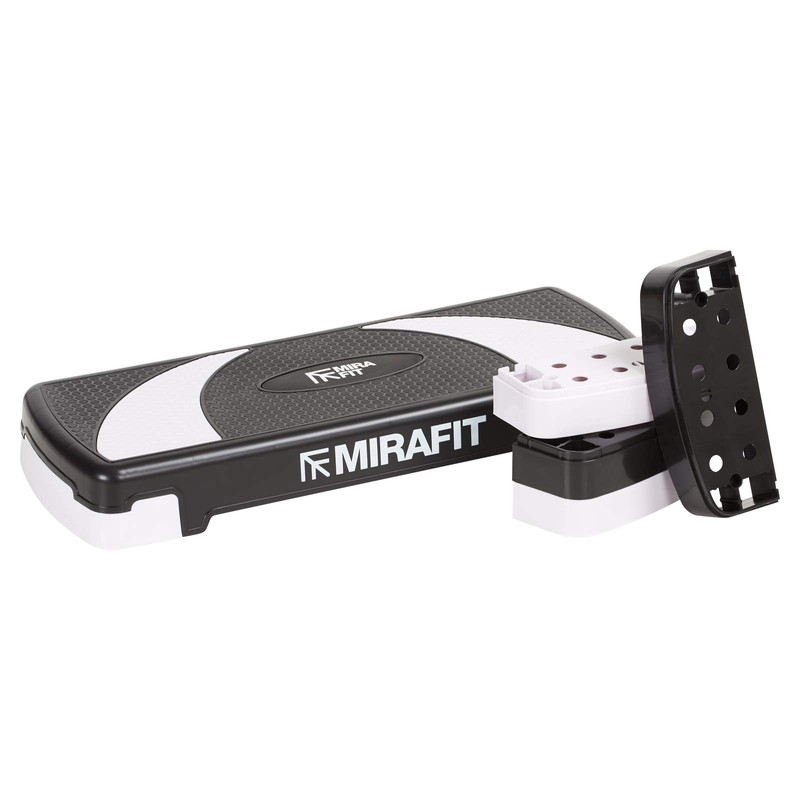 Mirafit 3 Level Aerobic Exercise Stepper Board - Adjustable Height