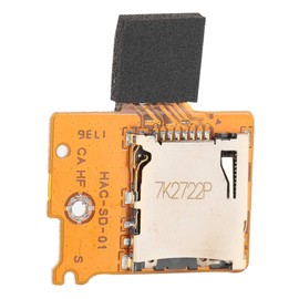 PUSOKEI Replacement Memory Card Slot for Switch NS Console SD TF Card Slot Reading Card