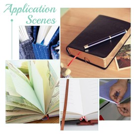 PH PandaHall 25 Yards Book Binding Headbands 1/2 Inch/14mm Book Endbands Flat Book Binding Ribbon Bookmaking Headbands for Beginners Bookbinding Book Decor Repairing Coconut Brown