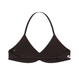 AUROLA Influence Strappy Bra Sports Bras for Women, Backless Padded Impact Strappy Bra for Workout Gym Yoga with Removable Cups,Coffee,XS