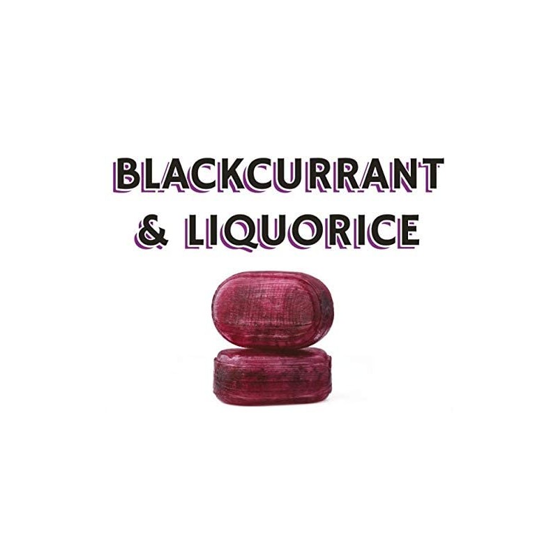 Bonds of London Blackcurrant & Liquorice Bags 120g (Pack of