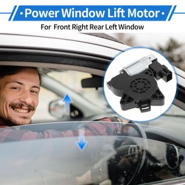 X AUTOHAUX Front Right Rear Left Power Window Regulator Lift Motor for MAZDA 3 2004-2009 No.G22C5858XF/GJ6A5858XC/D01G5858XB 6 Pin Car Window Glass Lift Motor