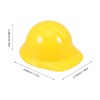 BESPORTBLE Pack of 10 Mini Plastic Construction Helmets Piece Mini