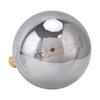 LED Vintage Edison Light Bulb Dimmable Antique Half Chrome Light