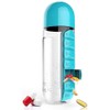 Macabolo 2 in 1 Portable Water Bottle with Pill Box