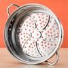 Steam Pot Multipurpose Steaming Pot Thick Stainless Steel Large Capacity