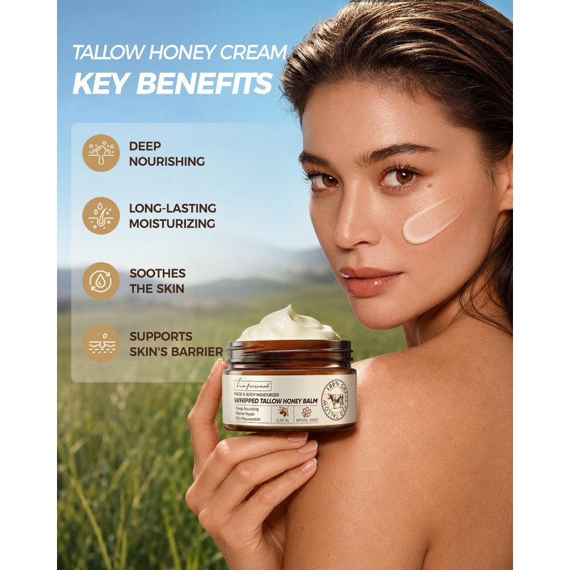 Beef Tallow for Skin & Face – Whipped Tallow and