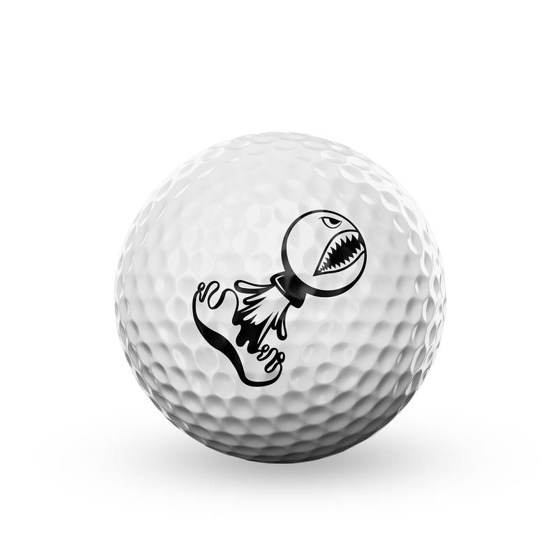 LIMITED EDITION WHITE PISS MISSILE GOLF BALLS 12PK