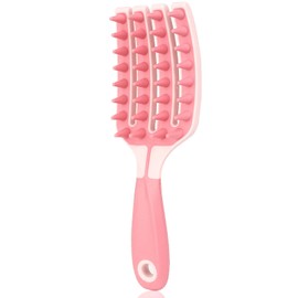 Scalp Massager Hair Growth, Hair Massager Scalp Scrubber Shampoo Brush (Pink)