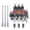 findmall 3 Spool 11GPM 3600PSI Hydraulic Directional Control Valve, SAE