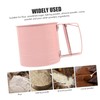 iplusmile Handheld Flour Sifter Cup Portable Powder Strainer for Baking