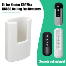 Ceiling Fan Remote Holder Wall Mount for Hunter K5579 & K5580 Fan Remotes Holder (2 Pack)