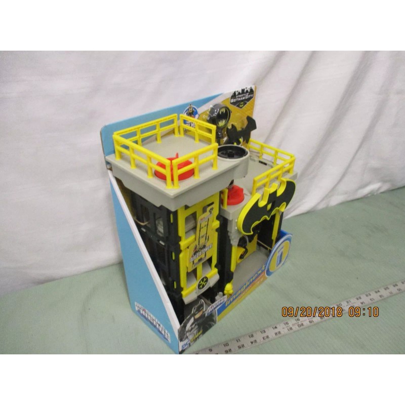 Fisher-Price Imaginext Gotham City Tower Black bat cycle drone NEW