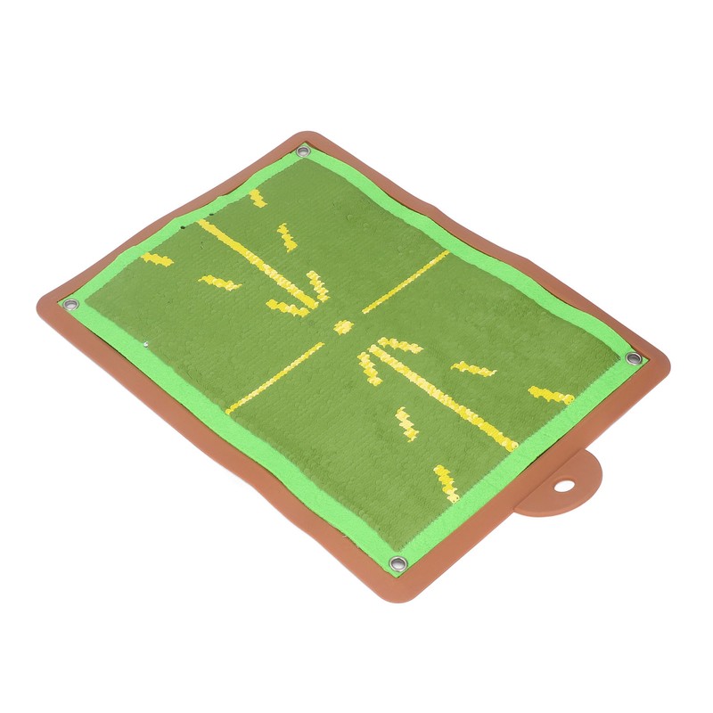 Swing Golfing Practice Hitting Mat with Pin Buckle Silicone Golfing