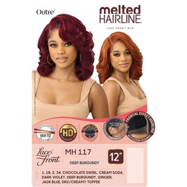 Outre Lace Front Wig - Melted Hairline - MH 117 (GINGER)