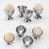 4PCS Egg Cup Set 40ml Stainless Steel High Temperature Resistant