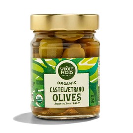Whole Foods Market, Organic Castelvetrano Olives, 4.6 oz