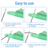 5X Green Sewing Machine Needle Threader Stitch Insertion Tool Automatic