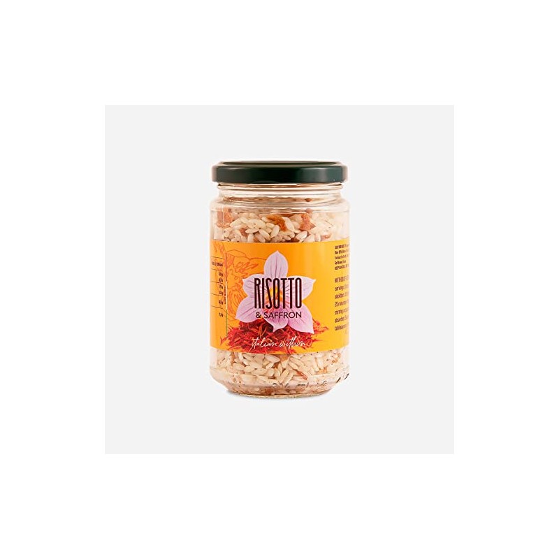 Dolceterra Italian Saffron Rice - Easy to Cook, Ready in
