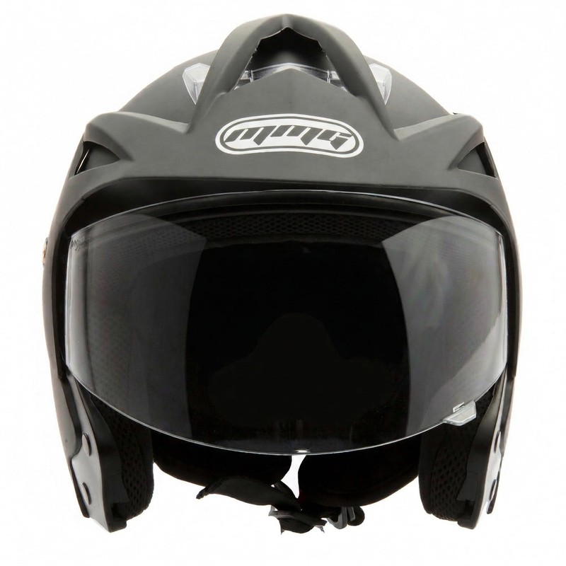 MMG Model 20 Motorcycle Open Face Helmet DOT Street Legal