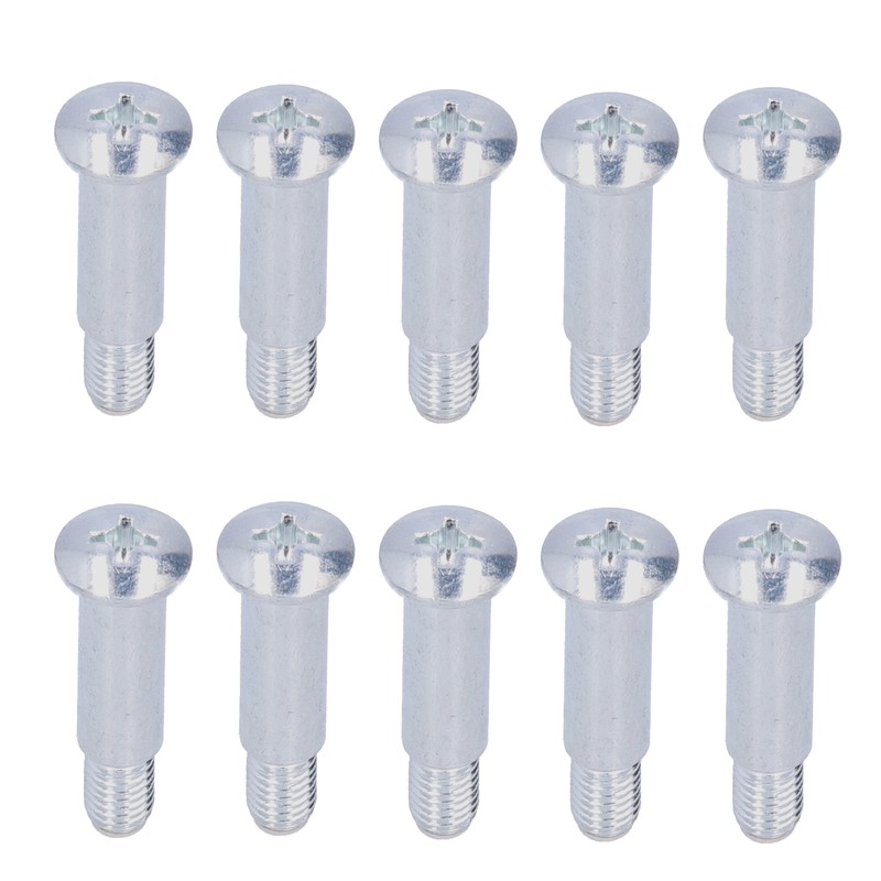 10Pcs Casters Screw Sturdy Durable Convenient Widely Application Conventional Screws