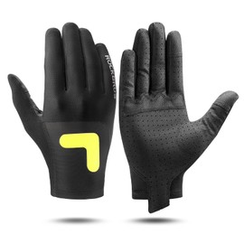 ROCKBROS Cycling Gloves MTB Gloves for Spring Autumn Breathable Windproof Touchscreen Cycling Gloves for Men Women