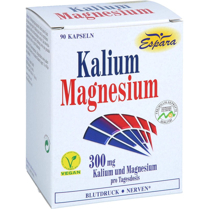Espara Potassium Magnesium Capsules Pack of 90