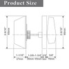 Probrico Keyed Alike Single Cylinder Deadbolts Oil Rubbed Bronze(Combo Packs),