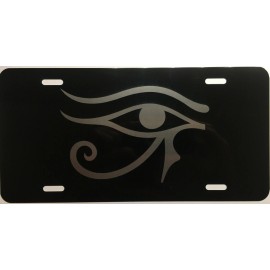 WavetechCreations License Plate Eye of Horus truck car auto tag Aluminum