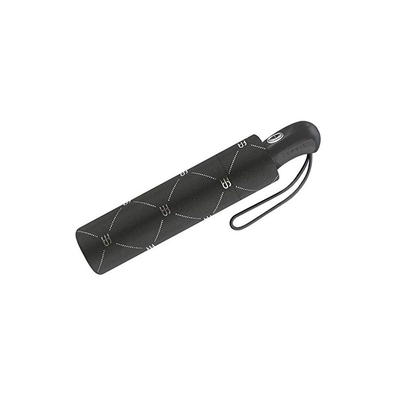 Esprit Monogram Umbrella, Pocket umbrella with automatic opening., Modern and