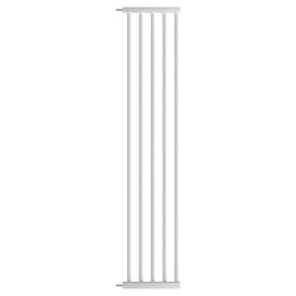 WAOWAO 70.86" Extra Tall Cat Pet Gate Extension 7.87" Wide Pressure Mounted Walk Through Swing Auto Close Safety White Metal Baby Toddler Kids Child Dog Pet Puppy Cat for Indoor Stairs,Doorways