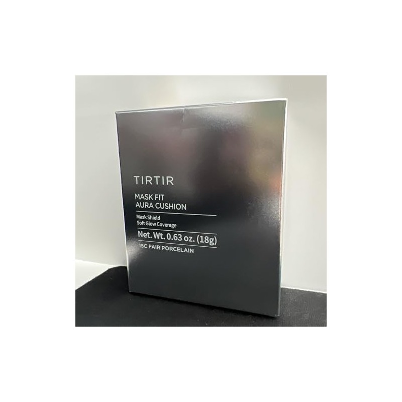 TIRTIR Mask Fit Aura Silver Cushion Foundation | Semi-glow Finish,