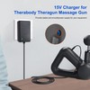 GnoTis 15V Charger for Theragun Mini, Theragun Prime, Fusion Massage