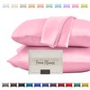 Elegant Comfort Silky and Luxurious 2-Piece Satin Pillowcase Set for