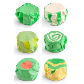 Taffy Shop Green St Patrick's Day Mix Salt Water Taffy - Small Batch Salt Water Taffies Made in the USA - Super Soft, Sweet, Taffy Candy - Guaranteed Fresh - Gluten-Free, Soy-Free, Peanut Free - (7 Ounces)