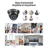 ZOSI 2.0MP HD 1080p 1920TVL Security Camera, 4-in-1 HD TVI/CVI/AHD/CVBS