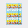 Rachel Ellen Gratitude Journal Blue Sunshine Rainbows Chunky Notebook, 240