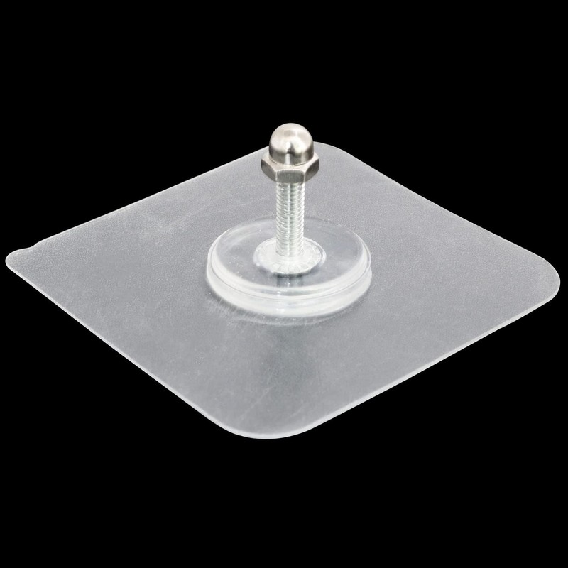 TAODAN 12PCS 18mm Adhesive Suction Sticker for no-Drilling Bathroom Shower