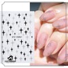 COLORBIRD Nail Sticker Art Cute Art Heart Accent Illustration (STZ-CS58,60,61,62,78)