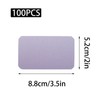 Wuyituart 100 Pcs Blank Business Cards Small Purple Note Index