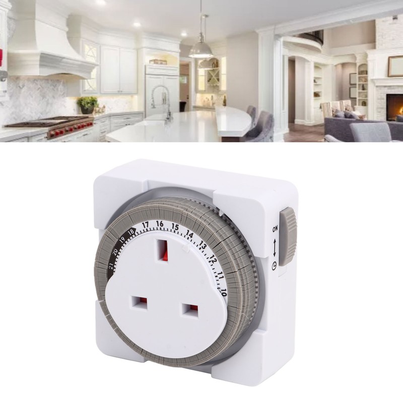 24 Hour Timer Switch Professional Smart Overcharge Protection Cycle Timing