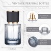 Teenyyou 6 Pcs 30 ml Vintage Refillable Perfume Bottle Travel