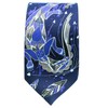 Australian Made Crocodile Yijan Tie Navy