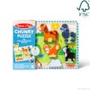 Melissa Doug - Pets Chunky Juego Puzzle con 8 Piezas,